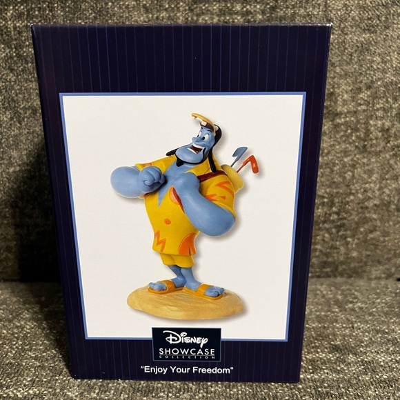 NWT Disney Showcase 2017 Aladdin Genie With Golf Clubs “Enjoy Your Freedom” - Picture 3 of 7